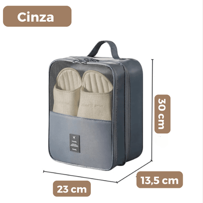 Organizador de Calçados Portátil - Multifuncional para Viagem e Armazenamento - Shop Viagem