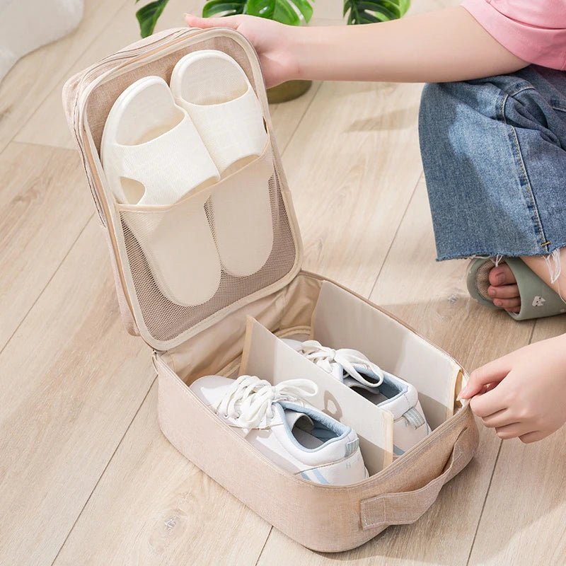 Organizador de Calçados Portátil - Multifuncional para Viagem e Armazenamento - Shop Viagem