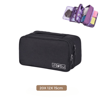 Organizador de roupa íntimas e meias para Viagem - Shop Viagem