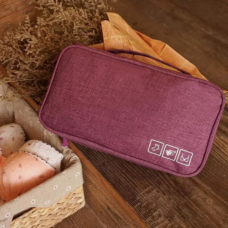 Organizador de roupa íntimas e meias para Viagem - Shop Viagem