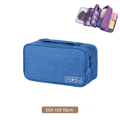 Organizador de roupa íntimas e meias para Viagem - Shop Viagem