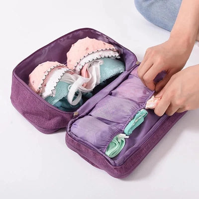 Organizador de roupa íntimas e meias para Viagem - Shop Viagem