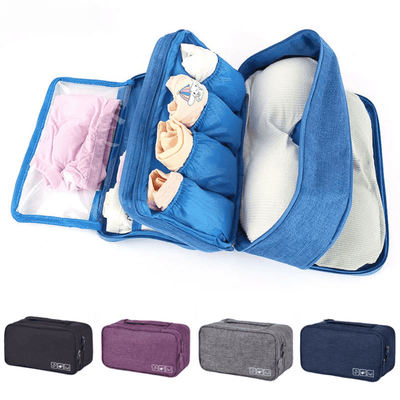 Organizador de roupa íntimas e meias para Viagem - Shop Viagem