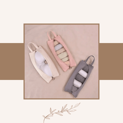 Organizador de viagens de roupas íntimas - Shop Viagem