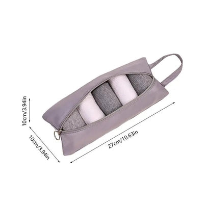 Organizador de viagens de roupas íntimas - Shop Viagem