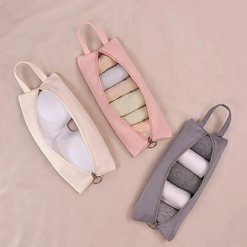 Organizador de viagens de roupas íntimas - Shop Viagem