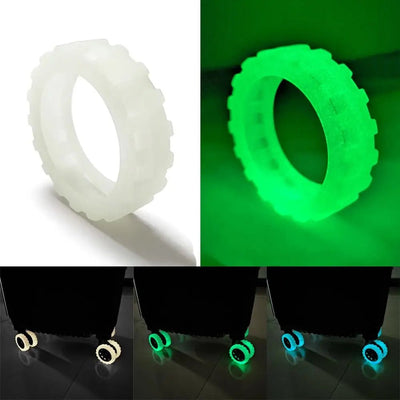 Rodas Protetoras para Malas LumiGlam Antirruído Iluminadas de Silicone - 8 peças - Shop Viagem