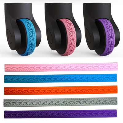 Rodas Protetoras TravelHush de Silicone 4 peças para Malas - Shop Viagem