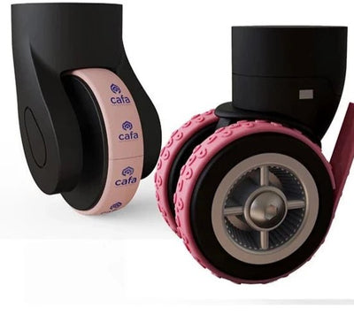 Rodas Protetoras TravelHush de Silicone 4 peças para Malas - Shop Viagem