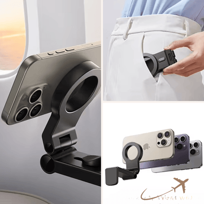 Suporte Magnético para Telefone - Rotação Flexível | Essencial para Viagens - Shop Viagem
