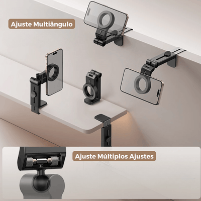 Suporte Magnético para Telefone - Rotação Flexível | Essencial para Viagens - Shop Viagem