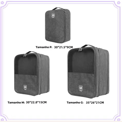 Travel ShoePro – Organizador de Sapatos com 3 Camadas - Shop Viagem