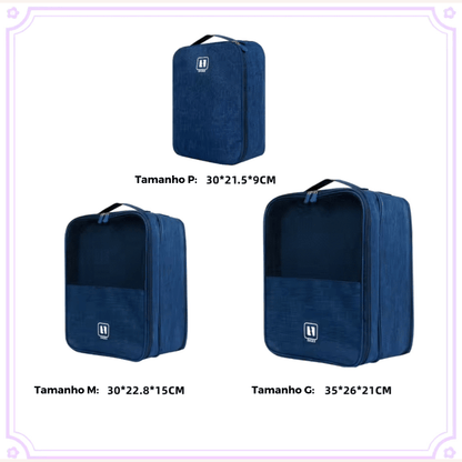 Travel ShoePro – Organizador de Sapatos com 3 Camadas - Shop Viagem