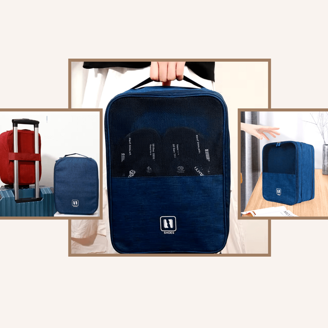 Travel ShoePro – Organizador de Sapatos com 3 Camadas - Shop Viagem