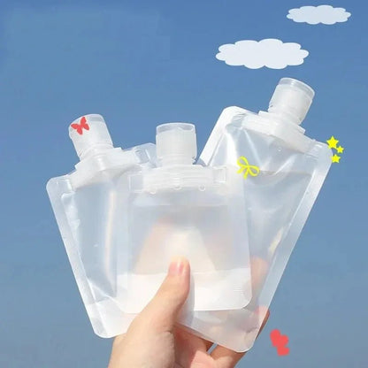 TravelFill - Kit de Mini Bolsas Recarregáveis para Cosméticos - Shop Viagem