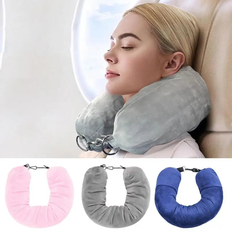 Travesseiro de pescoço com espaço portátil - Shop Viagem