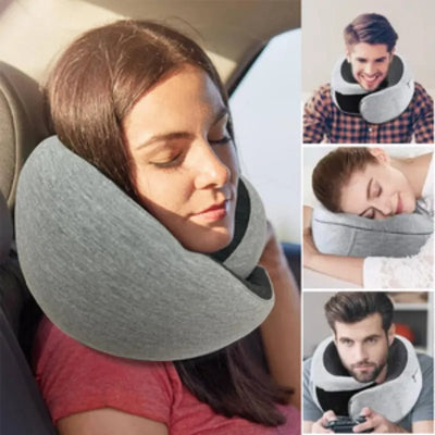 Travesseiro para Pescoço TravelNeck em Formato U com Suporte 360° - Shop Viagem