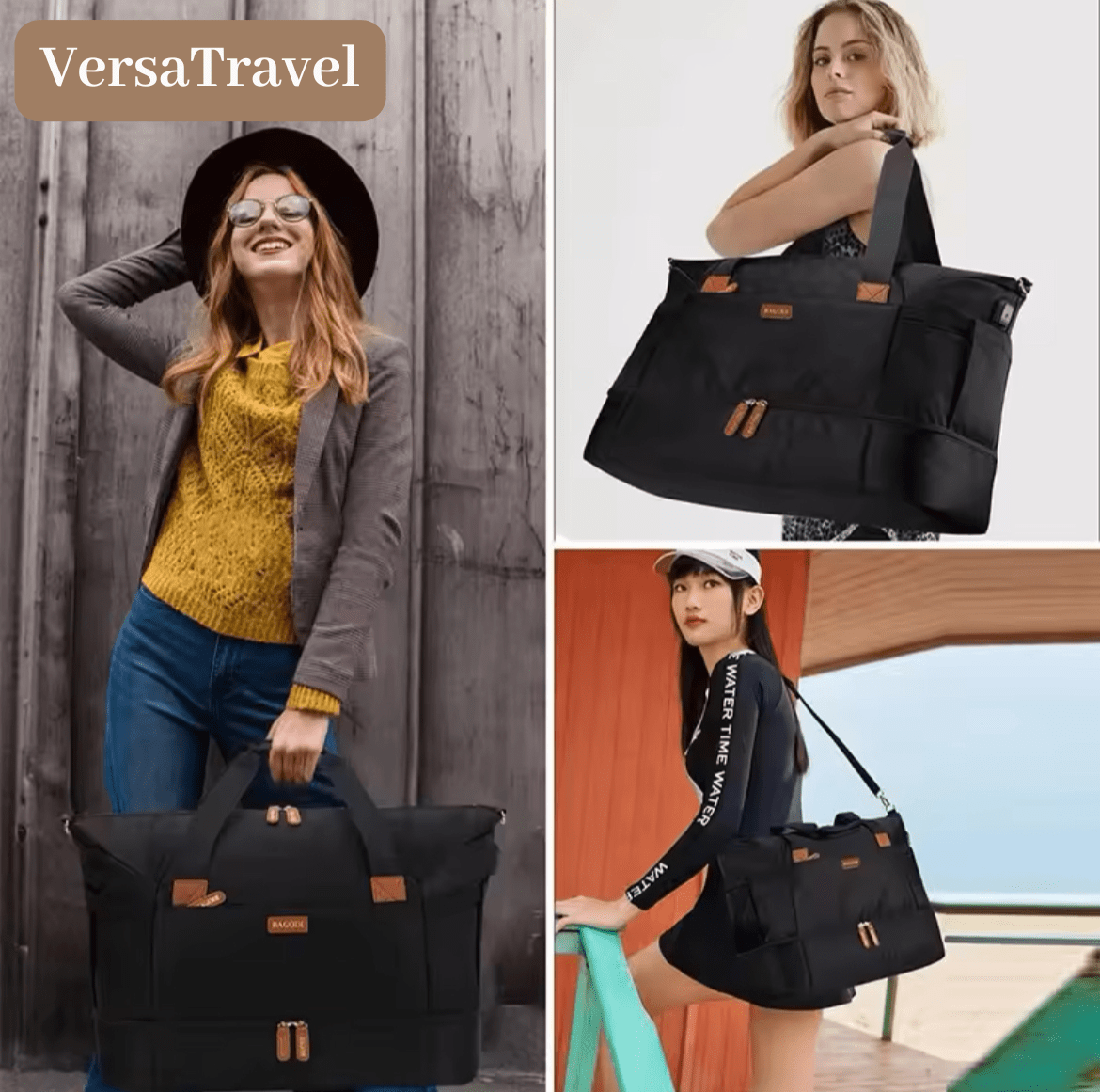 VersaTravel Kit Completo de Viagem 5 em 1 - Shop Viagem