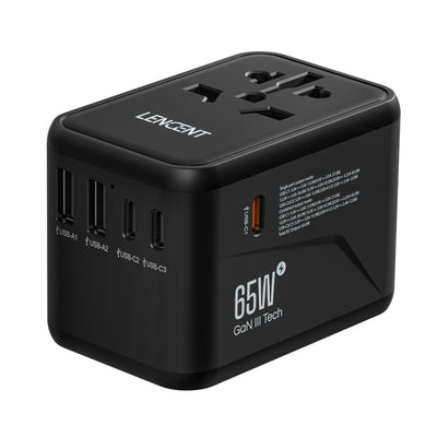 Adaptador de Tomadas Universal 6 em 1 - Shop Viagem