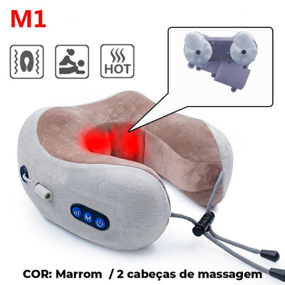 Almofada Massageadora de Pescoço Travel Confort - Shop Viagem