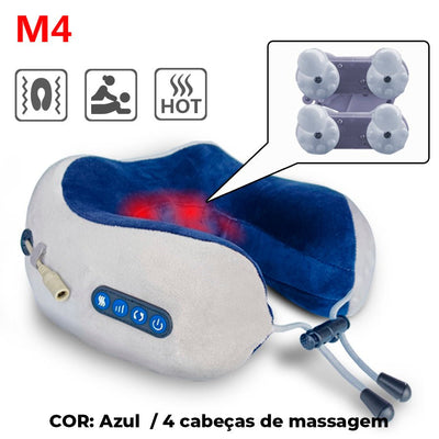 Almofada Massageadora de Pescoço Travel Confort - Shop Viagem