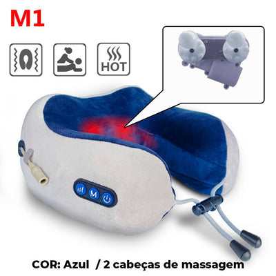Almofada Massageadora de Pescoço Travel Confort - Shop Viagem