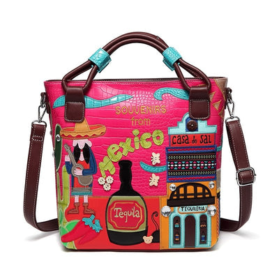 Bolsa de Couro Mexicana - Shop Viagem