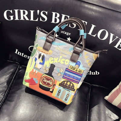 Bolsa de Couro Mexicana - Shop Viagem