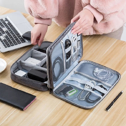 Bolsa Organizadora de Cabos e Acessórios A Prova D'Água - Shop Viagem