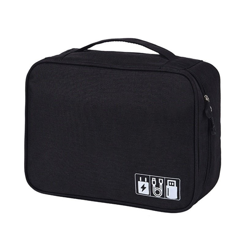 Bolsa Organizadora de Cabos e Acessórios A Prova D'Água - Shop Viagem