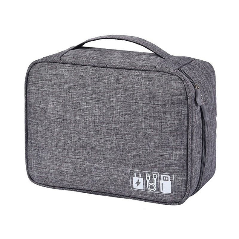 Bolsa Organizadora de Cabos e Acessórios A Prova D'Água - Shop Viagem