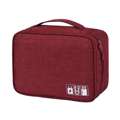 Bolsa Organizadora de Cabos e Acessórios A Prova D'Água - Shop Viagem