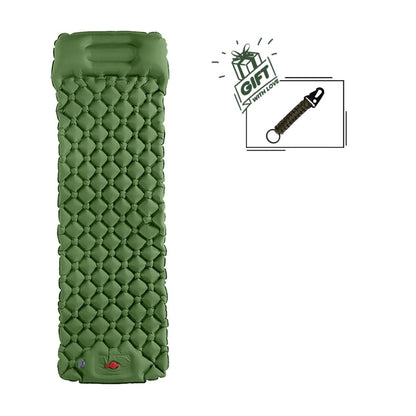 Colchão Inflável para Acampamento com Travesseiro Solteiro - Shop Viagem