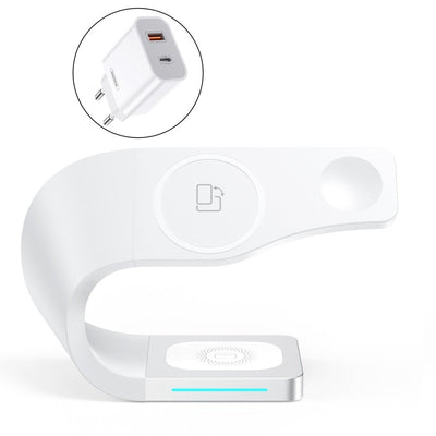 Estação de Carregamento iCharge Hub - 4 em 1 - Shop Viagem