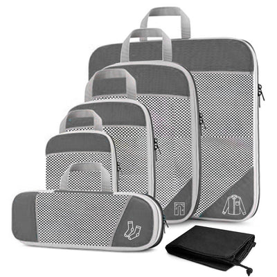 Kit 6 Bolsas Organizadoras De Compressão Para Malas De Viagem - Shop Viagem