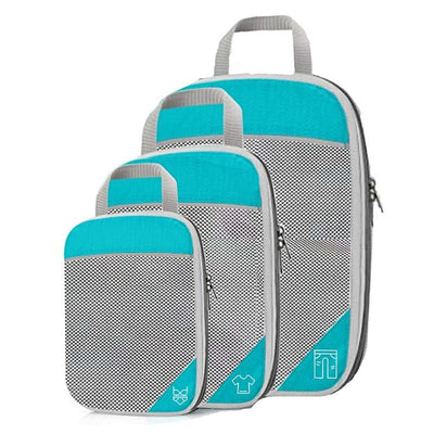 Kit 6 Bolsas Organizadoras De Compressão Para Malas De Viagem - Shop Viagem