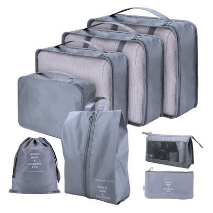 Kit Bagtravel - 08 Bolsas Organizadoras - Shop Viagem