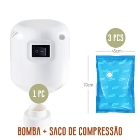 Mini Bomba Compressora de Ar SmartPump