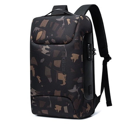 Mochila para Viagem Antifurto e Proteção Exclusiva Masculina - Safe Hull - Shop Viagem