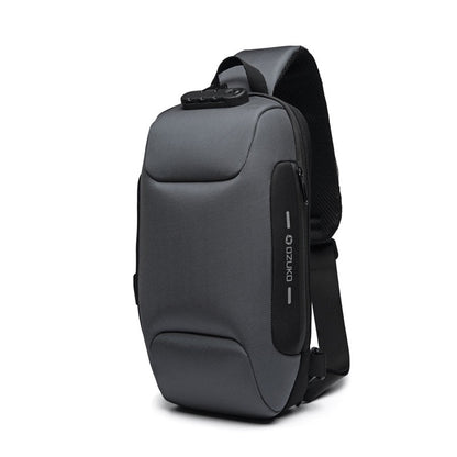 Mochila Transversal Antifurto para Viagem - Resistente à Água - Shop Viagem