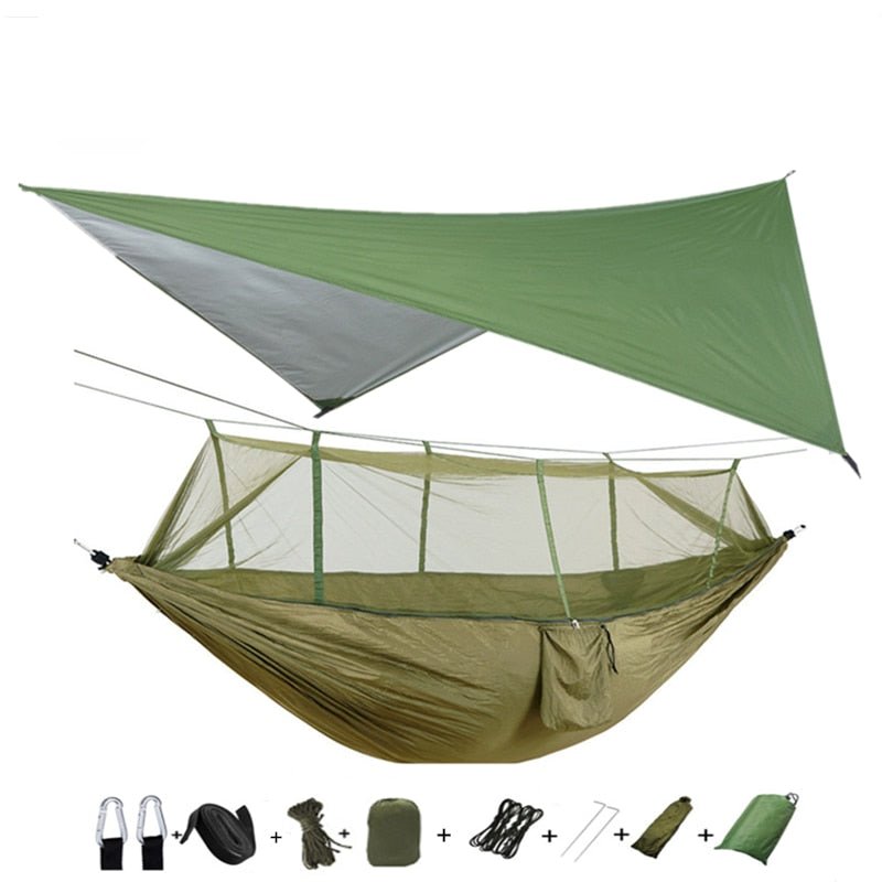Rede de Acampamento com Toldo e Mosqueteiro - Shop Viagem